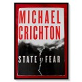 MICHAEL CRICHTON: State of Fear - FIRST UK Edition - HarperCollins - Hardcover in Good Condition*