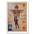Single Edition Print: `The Mothman`s Daughter - Mounted Canvas Print - 850MM X 1200MM, 1 of 1