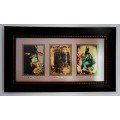 Triptych: Night Cherub, King Delusionus & Mr. Face Off - This is the only signed edition 280mmX480mm