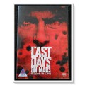 The Last Days on Mars - DVD - Sci-Fi/Horror - Disk & Cover in Excellent Condition *