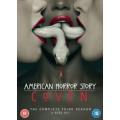 AMERICAN HORROR STORY - COVEN - THECOMPLETE THIRD SEASON - 4 DISKS - LIKE NEW A+