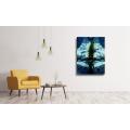 Abstract Photography - Title: Botanical Erotica 1/1 by Ras Steyn [MFA] - Extra Strong Mounted Canvas