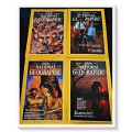 National Geographic Magazine Four Pack: 1991 Jan, July, May, Sep - Condition: B to B+