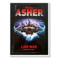 NEAL ASHER: Line War - Hardcover - Unclipped - First Edition - TOR BOOKS - 2008 - Condition: B