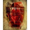`Babylonian Pain Agent` - Limited Edition Print - Dark Art by SA Surrealist Ras Steyn (MFA)