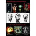 ABSTRACTION: How to Heal an Artificial Serial Killer by Ras Steyn - 320MM by 320MM 1X Available*