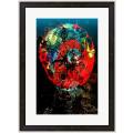 Photography Abstract Work: Title: Floral Lunacy` by Ras Steyn  - A2 Size Full Gloss Photoptint 1/1