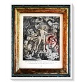 Antiquarian Print: `Nelson Guiding Leviathan` by WILLIAM BLAKE - 94 Year Old Plate (1930) - Framed*