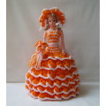 QUIRKY DOLL & CROCHET TOILET PAPER ROLL COVER