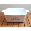 Buy Brand New White & Blue `CORNING WARE- USA` 1 & 1/2 QT CASSEROLE WITHOUT LID.