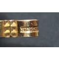 HALLMARKED 9K ROLLED GOLD LUXURY -  SCM BRANDED TIE CLIP