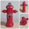 PAIR OF MODERN SECONDHAND FIRE HYDRANT SHAPED & OTHER WORKING GAS LIGHTER.