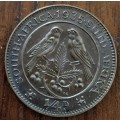 SA 1935 1/4 D penny UNC