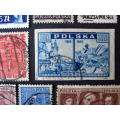 POLAND - Assorted Stamps 1928-50