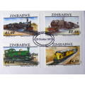 ZIMBABWE Cover - Centenary of Zimbabwe Railways 1997 //Trains
