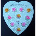 SOUTH AFRICA Mint Sheet - All You Need is Love 2009 //Roses//Flowers