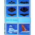 SOUTH AFRICA Mint Sheet Set - 75 Years of SAA 2009 //Aircraft