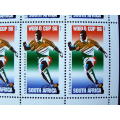 SOUTH AFRICA Mint Sheet - World Cup Soccer 1998