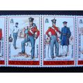 ASCENSION ISLAND Mint Set - Military Uniforms 1988