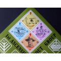 ASCENSION ISLAND Mint Miniature Sheet - 75th Anniv. of Boy Scouts 1982