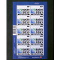 NEW ZEALAND Mint Sheet - Rugby World Cup (2011) 2010