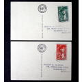 FRANCE Set on Art Postcards - National Museum 1937
