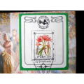 CISKEI National Philatelic Commemorative Cover - Protected Flowers Miniature Sheet 1988