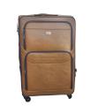 Leather 3 Pieces Suitcases