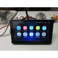 7 inch universal double din android players with gps + reverse camera