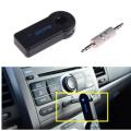 Handfree Car Bluetooth Music Receiver 3.5mm Streaming A2DP Wireless Auto AUX Audio Adapter With Mic