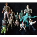 Lot of Military and Other Action Figures