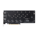 ASUS HYPER PCIe 3.0/4.0 4 x M.2 CARD
