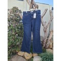 NEWS Dark wash regular fit jeans - Size 18