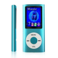 Slim Metalic MP4 Video Player. MP3, FM and Game feauture. Can also be used as a USB Storage device.