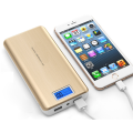 Portable USB 20 000mAh Power Bank, Backup Battery Pack. Available in Silver & Gold.