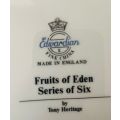 Tony Heritage Plate - fruits of eden - 1 of a series of 6.