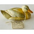 ToriArt Signed Handcrafted Duck - Made in Italy.