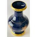 Cobalt blue vase by Bareuther Waldsassen ECHT Colbault