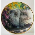 Limited Edition - Franklin mint heirloom plate. Cats.