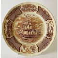 Alfred Meakin Fairwinds - `The Friendship of Salem`  decorative plate.