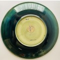 Moorcraft Hibiscus Plate With Original Paper Label