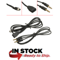 Local Stock : AUX IN Input Cable Lead MP3 3.5mm - Mountable Socket For BMW E46 : Perfect Timing