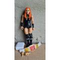 WWE Becky Lynch Elite Series 85 w/ Raw Championship Loose Action Figure 7`Mattel