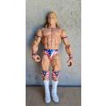 WWE WWF Lex Luger Flashback Elite 30 All-American WCW nWo Total Loose Action Figure 7`Mattel