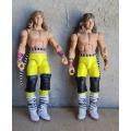 WWE Legends The Rockers Shawn Michaels & Marty Jannetty Elite 2-pack Loose Action Figure 7`Mattel