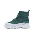 TTP Ladies Contrast Fashion Ankle Boots XB8231-Green