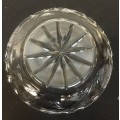 19th century Antique rose cut crystal, height - 26 mm , diameter - 160 mm