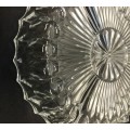 19th century Antique rose cut crystal, height - 38 mm , diameter - 135 mm