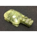 Chinese Antique - Chinese Ancient Jade Dragon turtles/Leading a turtle