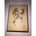 Chinese antique - BEIHONG XU hand-painted horse